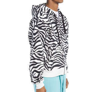 Conception de logo personnalisé, vêtements décontractés pour l'hiver, design de haute qualité à prix abordable, fermeture éclair avec capuche, sweat à capuche pour homme, manches longues - Product Image 3