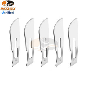 Lames de scalpel en acier inoxydable de qualité supérieure, certifiées CE, pour le dermaplaning, la taxidermie vétérinaire, les arts et l'artisanat, avec une seule poignée - Product Image 5