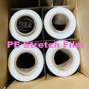 High Performance 300m 50cm Transparent PE Shrink Machine Moisture Proof Soft Plastic Wrapping Film Customized Casting Pallet - Product Image 5