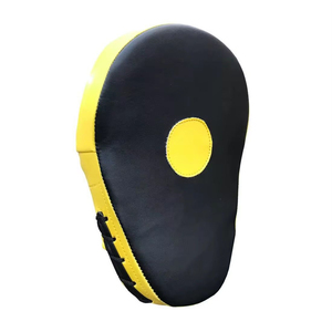 Cibles de frappe en cuir et polyester pour la boxe, ensemble de coussinets d'entraînement respirants et élastiques pour le MMA et le kickboxing - Product Image 4