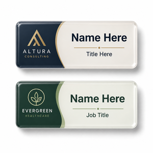 Porta Tarjetas de Identificación de Acrílico Transparente, Personalizados para Empleados, Exhibidores Weima para Hoteles, Oficinas, Restaurantes y Empresas - Product Image 3
