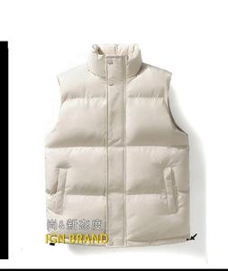 2023 เสื้อกั๊กผู้ชายฤดูใบไม้ร่วงฤดูหนาวเสื้อกั๊กขนาดใหญ่,เสื้อแขนกุด,พิมพ์สีดําปักเป้าเสื้อStreetwearแฟชั่นผู้ชาย - Product Image 4