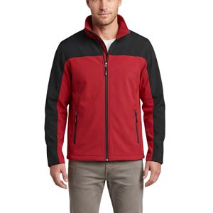 Vestes softshell pour hommes gris foncé et noir, deux tons, durables, imperméables, vêtements de travail thermiques, vestes de performance personnalisées OEM - Product Image 5