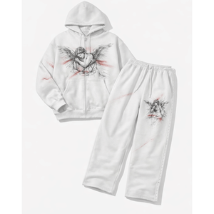 Factory direct mens tracksuit wholesale custom logo jogging <b>suit</b> gym wear sports outfit bulk export - Product Image 1