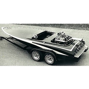 Bateau en bois sur mesure Glen L Tornado, bateau classique en bois et fibre de verre composite, bateau de sport et de loisirs, bateau à moteur artisanal, bateau rapide - Product Image 4