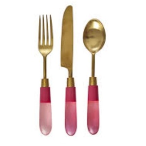Ensemble de couverts élégants en bois naturel pour la maison et l'hôtel, comprenant des fourchettes et des ustensiles de cuisine uniques - Product Image 2