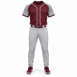 Nueva Llegada, Uniformes de Béisbol y Sóftbol Hechos a Medida de Alta Calidad, 100% Poliéster, Uniformes de Béisbol de Fabricación Propia en Venta, Servicio OEM - Product Image 2