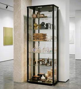 Vitrine en verre au design moderne TMG-G29 pour salon, hôtel, bureau et entrée, meuble de maison avec éclairage - Product Image 1