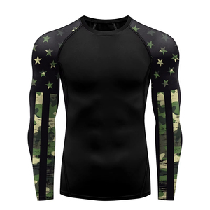 Rashguard personnalisé pour hommes, qualité supérieure, avec logo en relief, design MMA, sublimation, vente en gros 2026 - Product Image 5