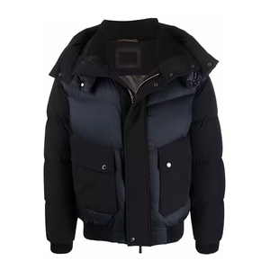 Chaqueta de Plumón Acolchada para Hombre, Diseño Personalizado OEM, Nueva Moda, Cierre con Botones a Presión y Cremallera, Abrigo Cálido - Product Image 1