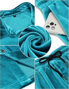 Ensemble de survêtement d'été pour homme RABUSH SPORTS, respirant, en velours, deux pièces, t-shirt et short, 100% laine, joggers personnalisés, haute qualité - Product Image 3