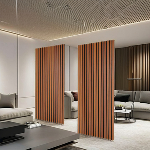 Paneles Acústicos Hexagonales de Madera Maciza MDF Ecológicos, Alta Absorción de Sonido, Impermeables, Diseño Moderno, NRC 0.8 para Casa o Villa - Product Image 1