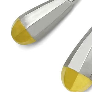 เครื่องมือถอนรากฟันไฮด์บริงค์ รุ่น H1 แบบตรง, H2 แบบซ้าย, H3 แบบขวา ทำจากสแตนเลส - Product Image 4