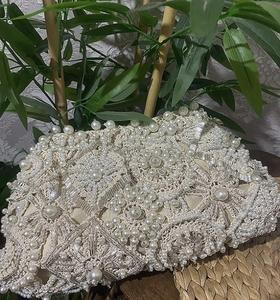 กระเป๋าถือคุณภาพสูงสุดหรูหราสำหรับผู้หญิง กระเป๋าถือทรงครึ่งวงกลมสไตล์วินเทจ สินค้าขายดีสำหรับผู้หญิง - Product Image 1