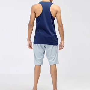 Camisetas sin Mangas para Hombre, Diseño de Color en Contraste, Servicio OEM, Tallas Grandes, 100% Algodón Poliéster, Camisetas de Verano sin Mangas para Hombre - Product Image 3