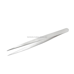 Pinzas doradas para joyería, herramientas de acero inoxidable, 13cm, 16cm - Product Image 5