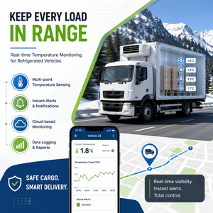 IOT ระบบตรวจสอบอุณหภูมิเรือเดินสมุทรแช่เย็น | การแจ้งเตือนระยะไกล & OEM - Product Image 1