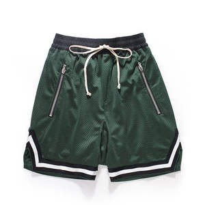 Pantalones Cortos de Baloncesto Personalizados Buker College, 100% Algodón, Estampado Completo, 5 Pulgadas de Entrepierna, Doble Bolsillo, para Hombre - Product Image 2