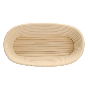 Bread Banneton Proofing Basket Handmade Rattan Bread Rising Bowl with Linen Liner for Artisan Sourdough Baking - Product Image 2