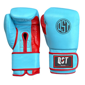 Guantes de Entrenamiento Ligeros de Cuero Sintético, 10oz 12oz, con Protección en los Nudillos, Palma Ventilada, para Boxeo y Gimnasio, Logotipo Personalizado OEM, Venta al Por Mayor - Product Image 1