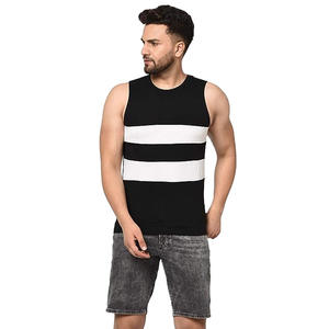 PASUXI Casual Quick Dry Moisture Wicking Fitness <b>Stringer</b> Tank Top <b>Men's</b> Gym Workout Singlet Breathable Running <b>Vest</b> OEM - Product Image 1