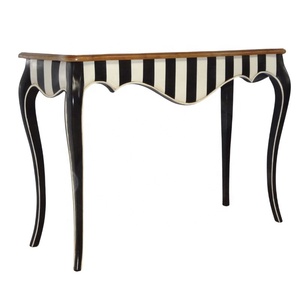 โต๊ะคอนโซลสไตล์ยุโรปโบราณ โต๊ะคอนโซลสไตล์ฝรั่งเศส โต๊ะไม้สำหรับห้องโถง ห้องนั่งเล่น บ้าน และโรงแรม - Product Image 2