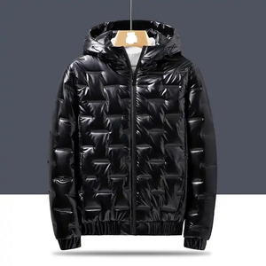 Men's Jackets Puffer Wholesale Custom <b>Padded</b> Bubble Coats Winter Thick Warm Hot Selling Premium Quality Men's Puffer Jackets - Product Image 4