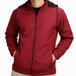 Chaqueta cortavientos reversible con capucha desmontable – Ligera y cómoda para todo tipo de clima, de doble color y con tejido transpirable - Product Image 1