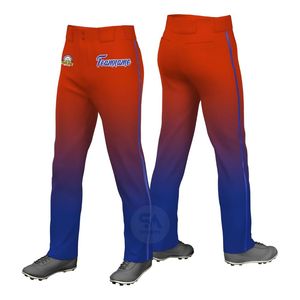 Pantalones de Uniforme de Béisbol Elásticos y Transpirables de Primera Calidad con Diseño Degradado y Ajuste Atlético Ligero - Product Image 4