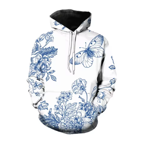 Sweat à capuche de qualité supérieure 100% coton, style sweat à capuche personnalisé - Product Image 1