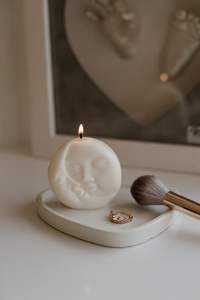 Vela decorativa perfumada con aroma a sol y luna de calidad premium disponible a precio de mayorista de fabricante indio. - Product Image 5