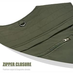 Chaleco de Seguridad Reflectante Multifuncional de Alta Calidad al por Mayor con Múltiples Bolsillos para Protección - Product Image 2