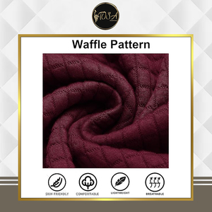 Oferta Especial en Sudadera con Capucha de Diseño Waffle para Hombre, Estilo Urbano, de Excelente Calidad y Tejido Grueso, para Compradores al por Mayor - Product Image 5