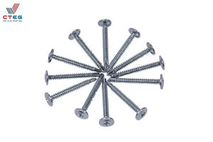 Tornillo Autoperforante de Cabeza de Alas Zincado M5x20 para Fijación Estructural de Marcos Metálicos - Product Image 4