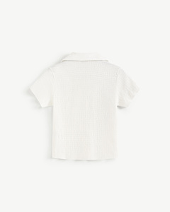 เสื้อเชิ้ตแขนกว้างทรงหลวมสีพื้นผ้าสแปนเด็กซ์/คอตตอน คุณภาพสูง สำหรับผู้หญิง สวมใส่สบาย ระบายอากาศได้ดี เป็นมิตรกับสิ่งแวดล้อม ไม่ยับง่าย เหมาะกับทุกฤดูกาล - Product Image 2