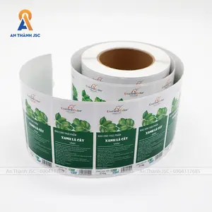 Food packaging Food label created green OEM/ODM manufacturer from Vietnam
