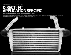 Kit d'intercooler tuning pour SSANGYONG Actyon Sports 2.0t Diesel (ANNÉES 2012-2018) kit à montage direct fabriqué en CORÉE / MAINTEC Tuning - Product Image 3