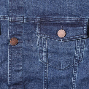 Veste en jean pour homme à porter au quotidien, tissu en jean robuste, coupe ample, décontractée, manches longues, vêtement de mode, veste en jean élégante pour homme - Product Image 6