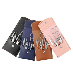 Ensemble complet de manucure et pédicure en acier inoxydable, kit d'outils de soin des ongles pour la maison, les voyages, les salons de beauté et l'usage personnel - Product Image 1