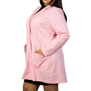 Uniformes d'hôpital unisexes en tissu tricoté blanc de haute qualité, imperméables et antistatiques, blouse de médecin, blouse de laboratoire, vêtements d'infirmière, Pakistan - Product Image 6