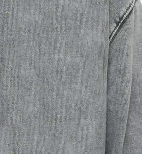 Sudadera con capucha y cremallera personalizada con efecto desgastado, sudadera con capucha extragrande para hombre, sudadera con capucha estilo streetwear con lavado ácido - Product Image 3