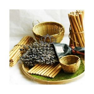 HOT SELLING 2026 <b>Bamboo</b> <b>Straws</b> For Seasonal Gift Hampers 100% Natural Wood Pure Clean Safe Festive Eco-Luxe Decoration Pk - Product Image 1