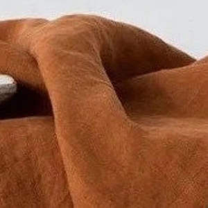 Serviettes en tissu de coton faites à la main, carrées, pour table à manger, en lin lavé, réutilisables, pour événements, traiteur et usage domestique - Product Image 4