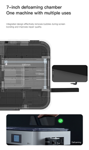 <span class=keywords><strong>Machine</strong></span> à laminer OCA TBK 708 universelle sans moisissure, écran incurvé, airbag souple, pour la réparation des écrans LCD - Product Image 6