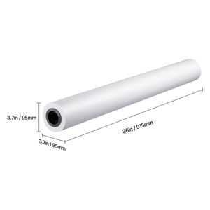 Rotoli di Carta Plotter Grande Formato 36 pollici x 150 piedi, 4 Rotoli di Carta Bond CAD con 2 Anelli, 20 LB, Ideali per Designer CAD - Product Image 5