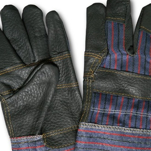 Cheap Price Split Leather Material Made <b>Rigger</b> Working <b>Gloves</b> Hot Sale Hand Protection Multi-purpose Use Safety Work <b>Gloves</b> - Product Image 6