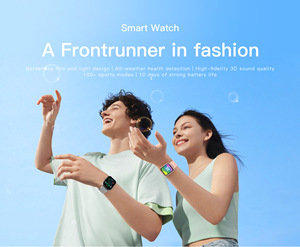 Reloj Inteligente con Logotipo ODM/OEM, Correa de Silicona Verde, Pantalla Táctil de 41 mm, Resistente al Agua IP67, Monitor de Actividad Física Unisex + WhatsApp - Product Image 6