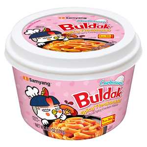 High Quality New Top Wholesale Samyang <b>Buldak</b> Carbonara & Original Topokki <b>Tteokbokki</b> Instant Spicy Snack Bowl Cheap Price - Product Image 2