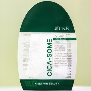 [ซันคลาวด์] แผ่นมาส์กหน้าเกาหลีสูตรเซนเทลล่า สมุนไพร ซึมซาบเร็ว JD X KIREI เพื่อความงาม CICA-SOME แผ่นมาส์กหน้า - Product Image 3