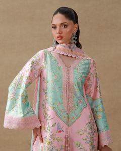 Robes décontractées pakistanaises et indiennes de qualité supérieure pour femmes, Nouveautés 2026, Salwar Kameez en tissu Lawn, ODM 2012 - Product Image 4